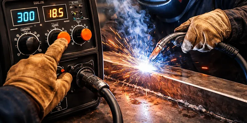 Heat Input Control in Stainless Steel Welding